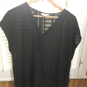 Ava & Viv Sheer tunic